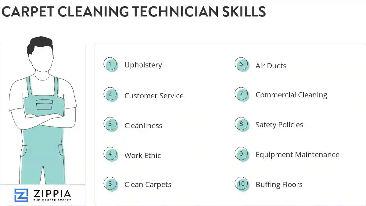 Carpet cleaning technician skills