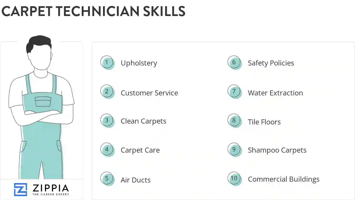 Carpet technician skills