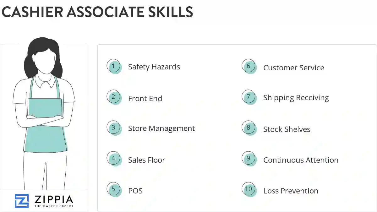 Cashier associate skills