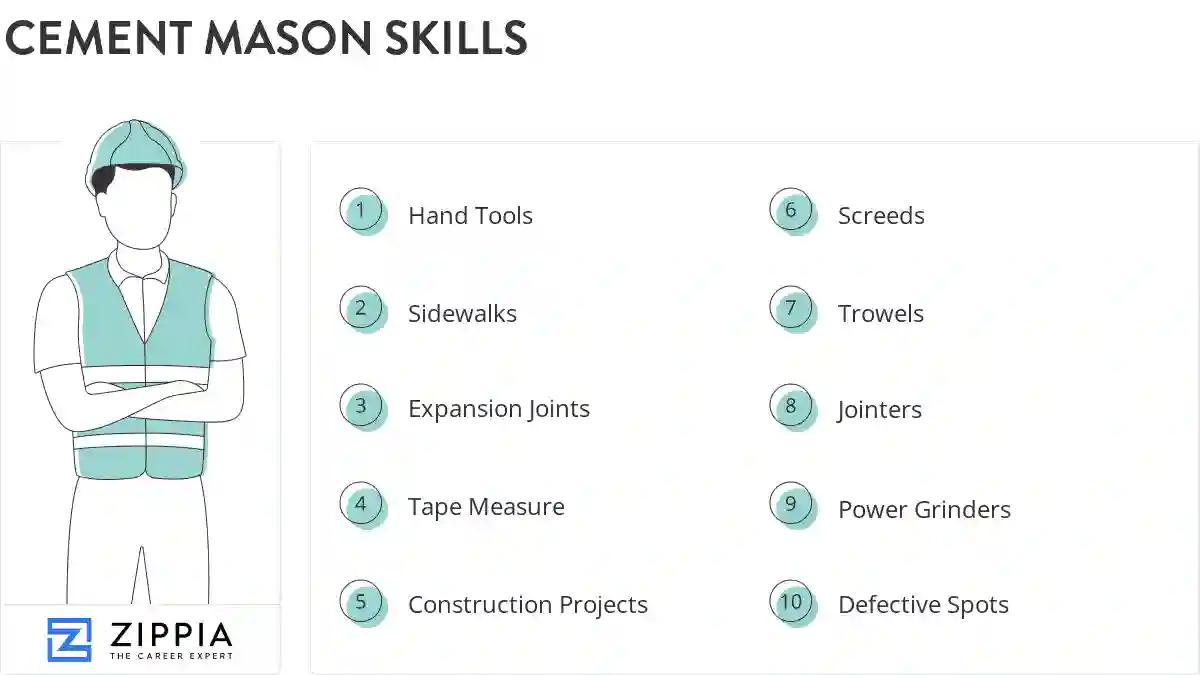 Cement mason skills