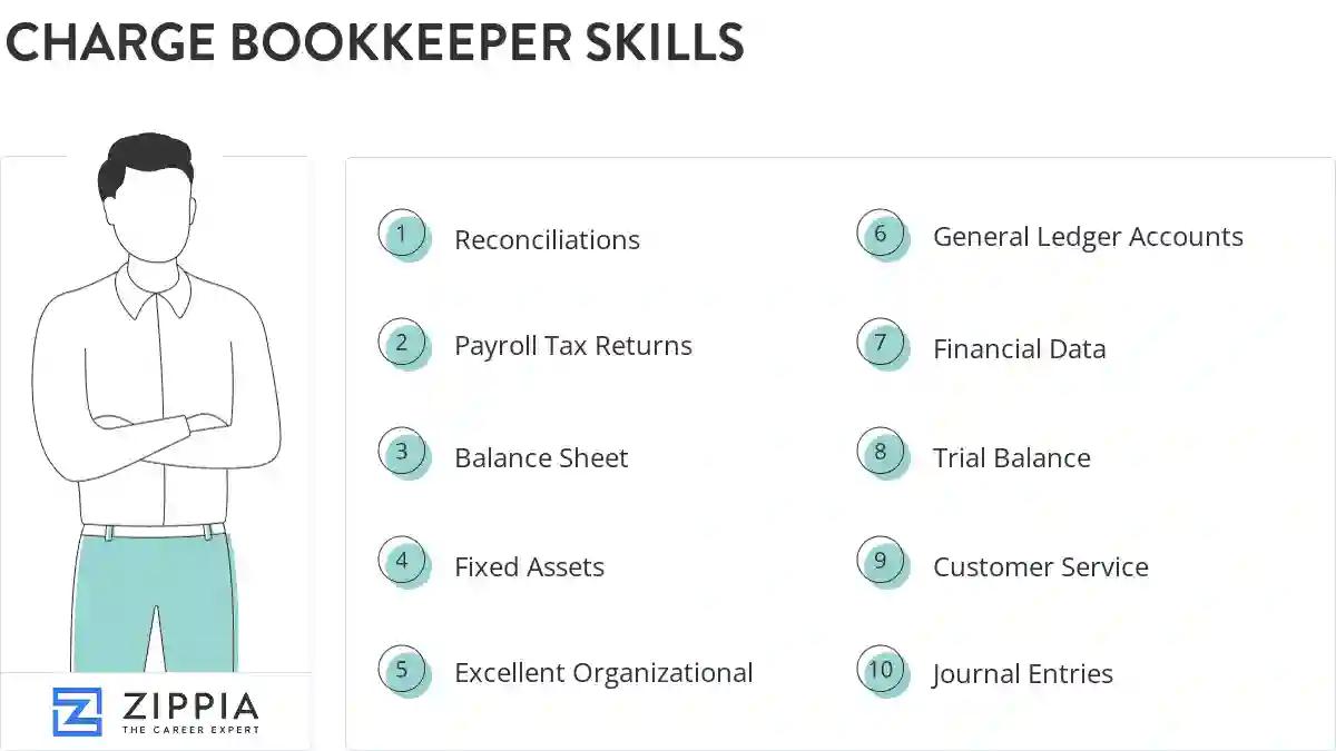 Charge bookkeeper skills
