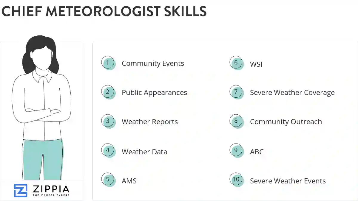 Chief meteorologist skills