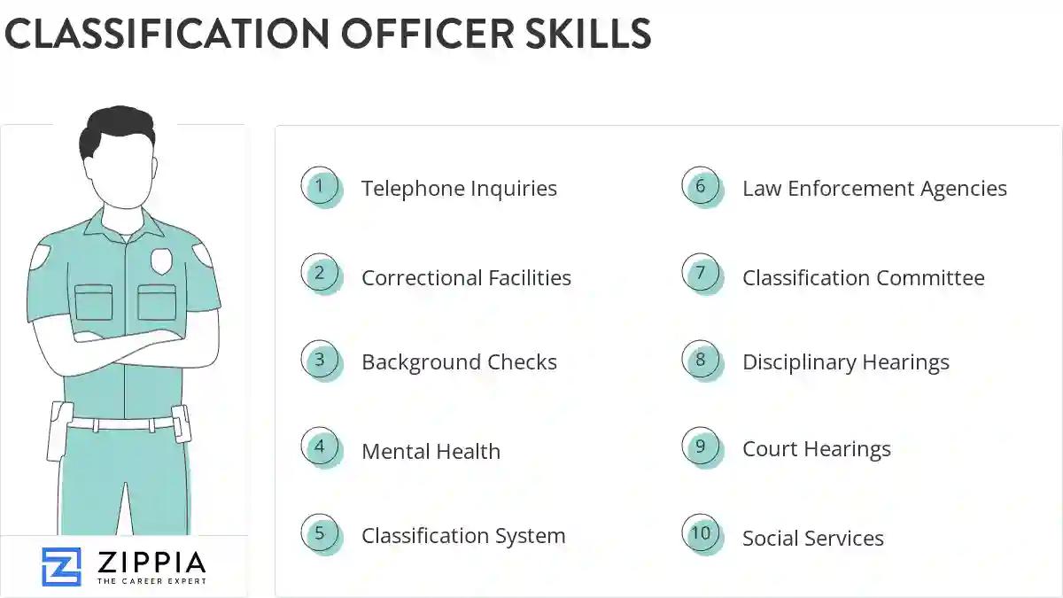 Classification officer skills