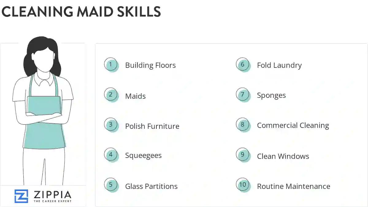 Cleaning maid skills