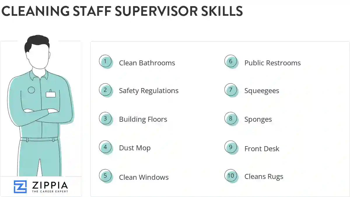 Cleaning staff supervisor skills