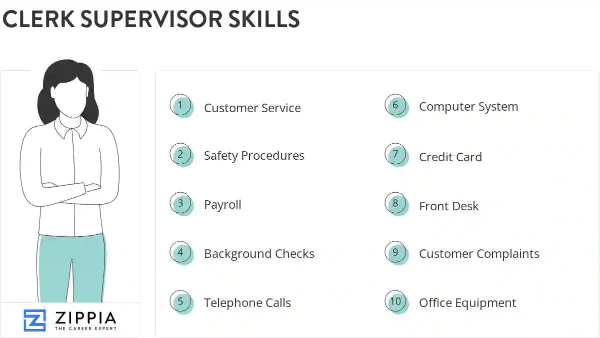 Clerk supervisor skills