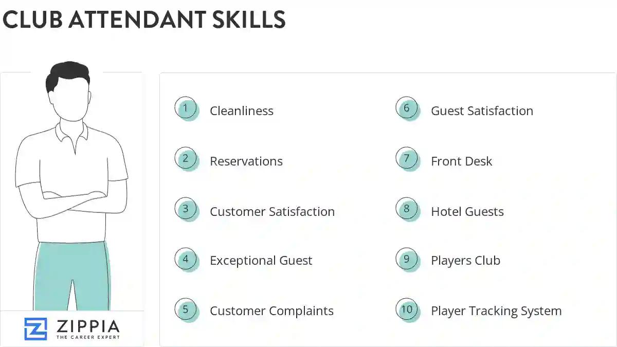 Club attendant skills