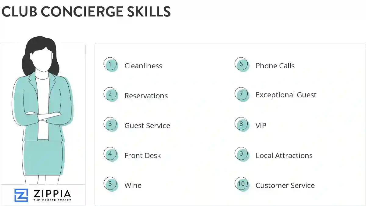 Club concierge skills