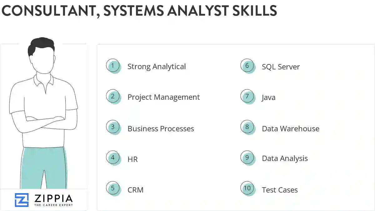Consultant, systems analyst skills