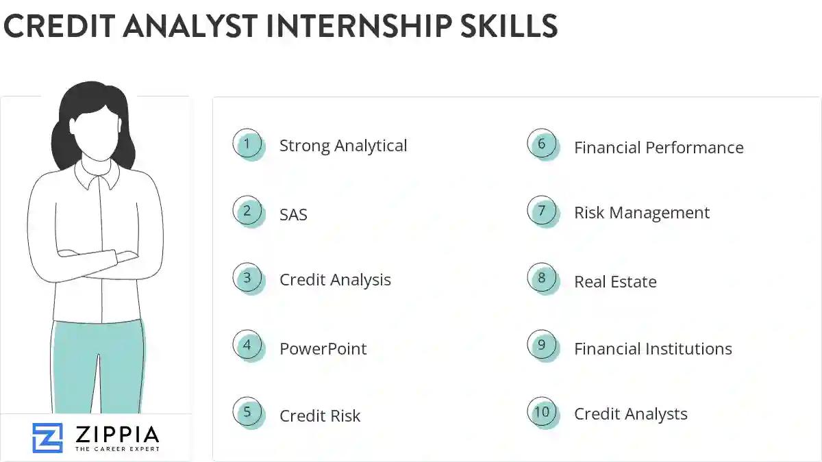 Credit analyst internship skills