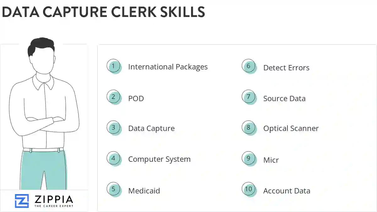 Data capture clerk skills
