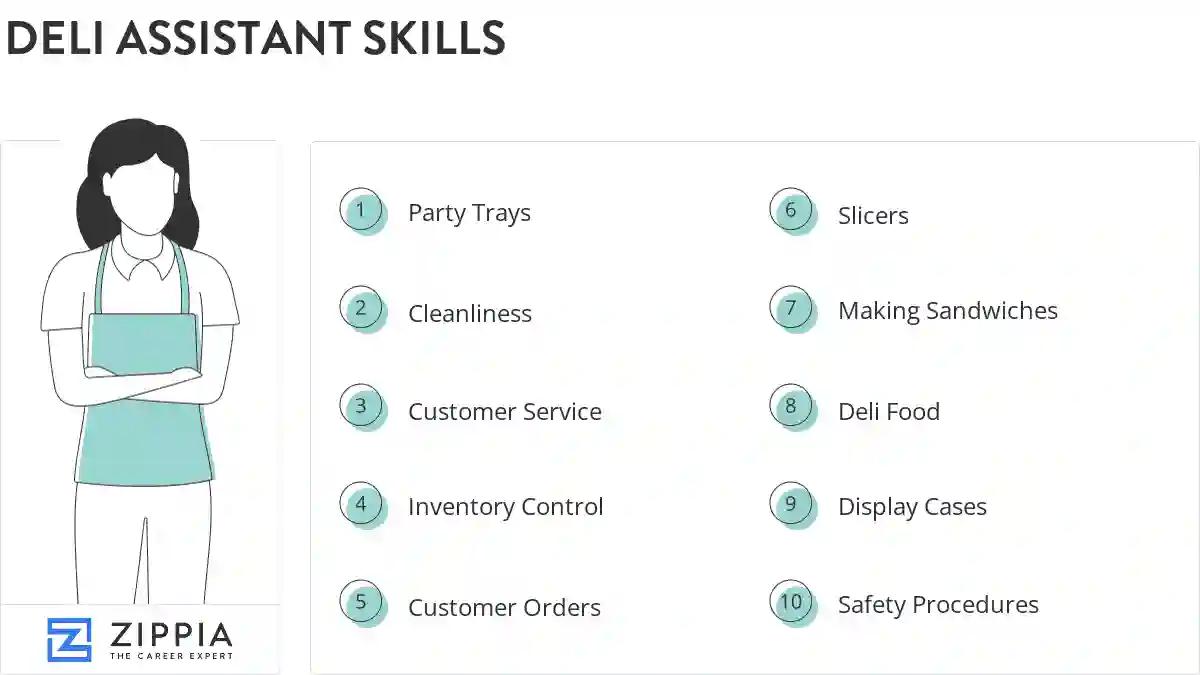 Deli assistant skills