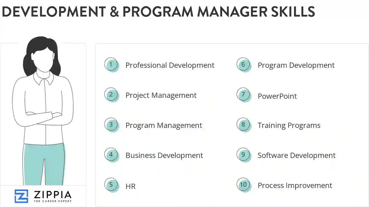 Development & program manager skills