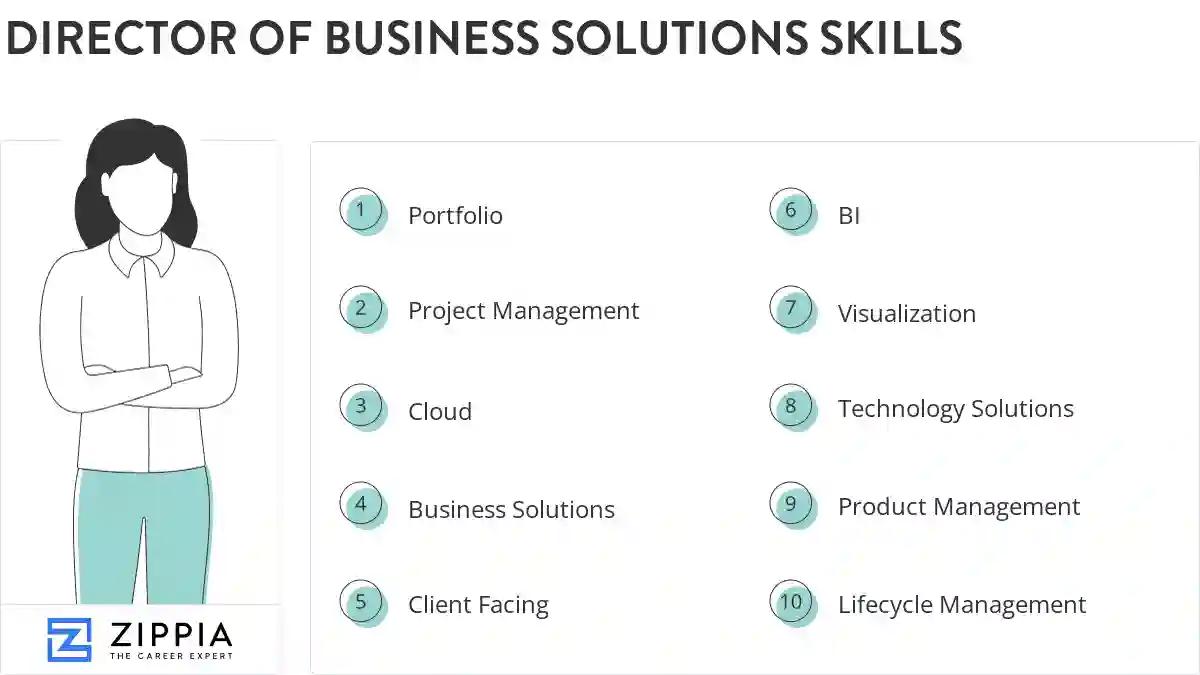 Director of business solutions skills