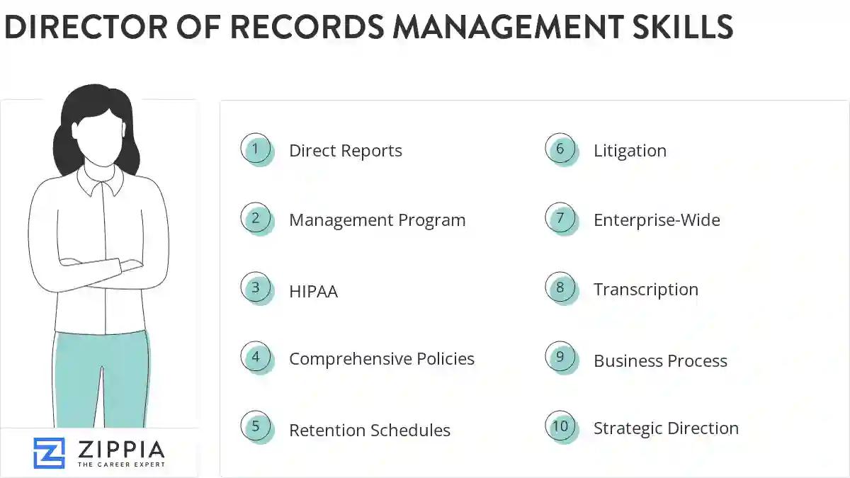 Director of records management skills