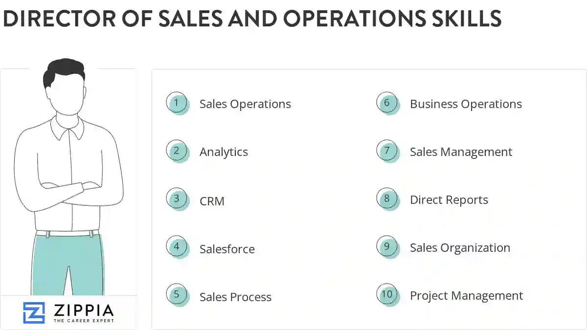 Director of sales and operations skills