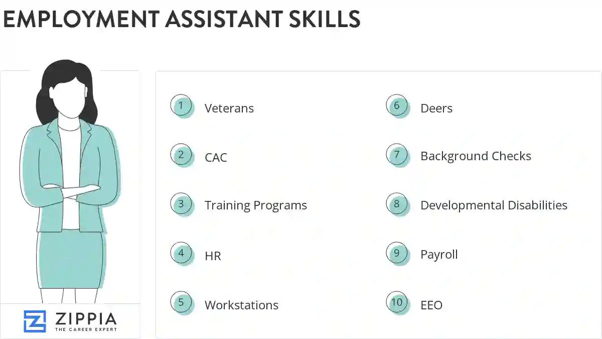 Employment assistant skills