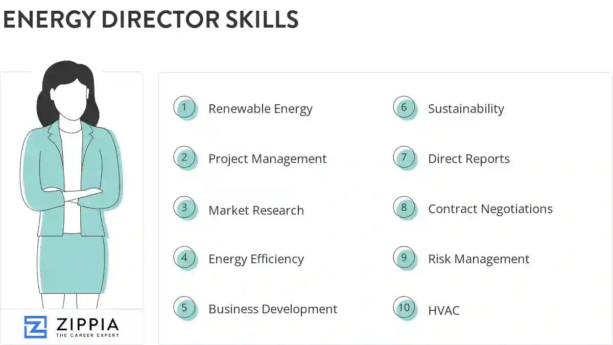 Energy director skills