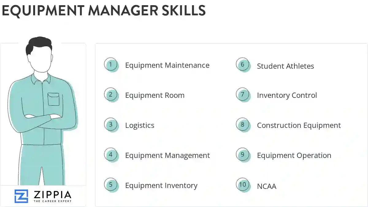Equipment manager skills