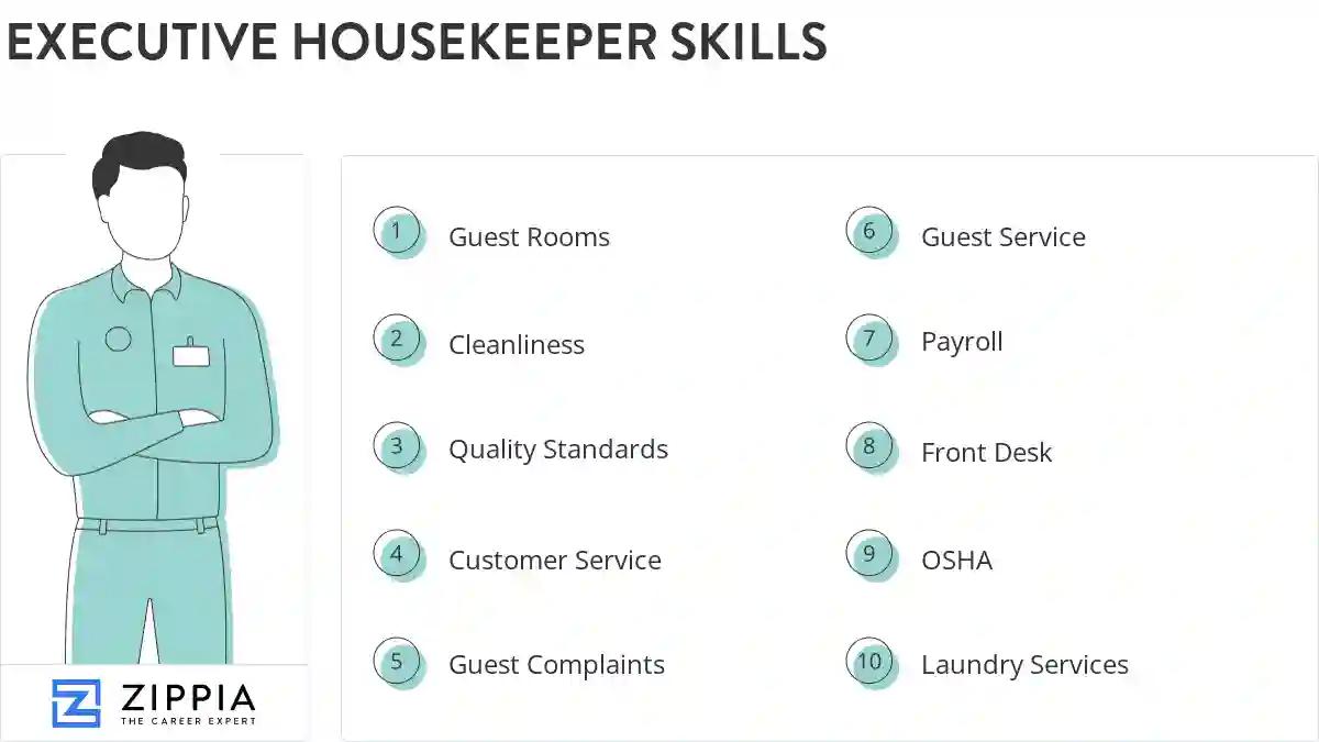 Executive housekeeper skills