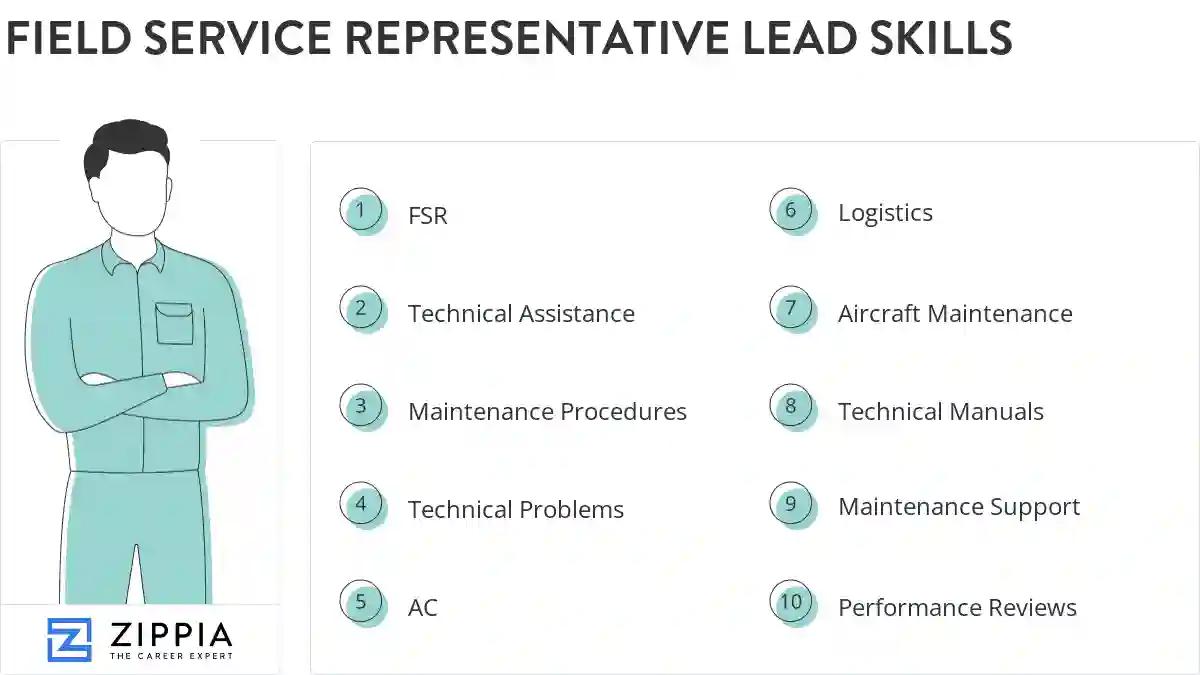 Field service representative lead skills