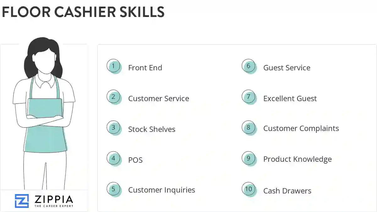 Floor cashier skills