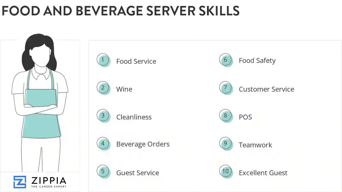 Food and beverage server skills