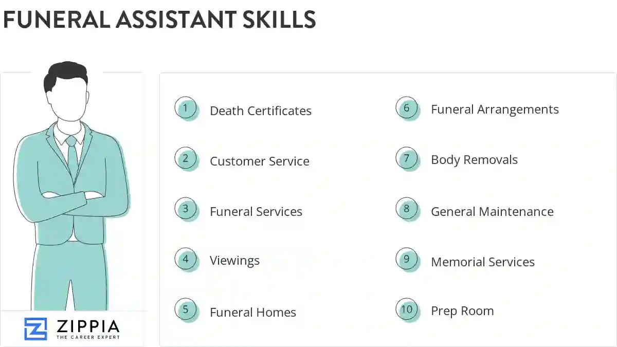 Funeral assistant skills