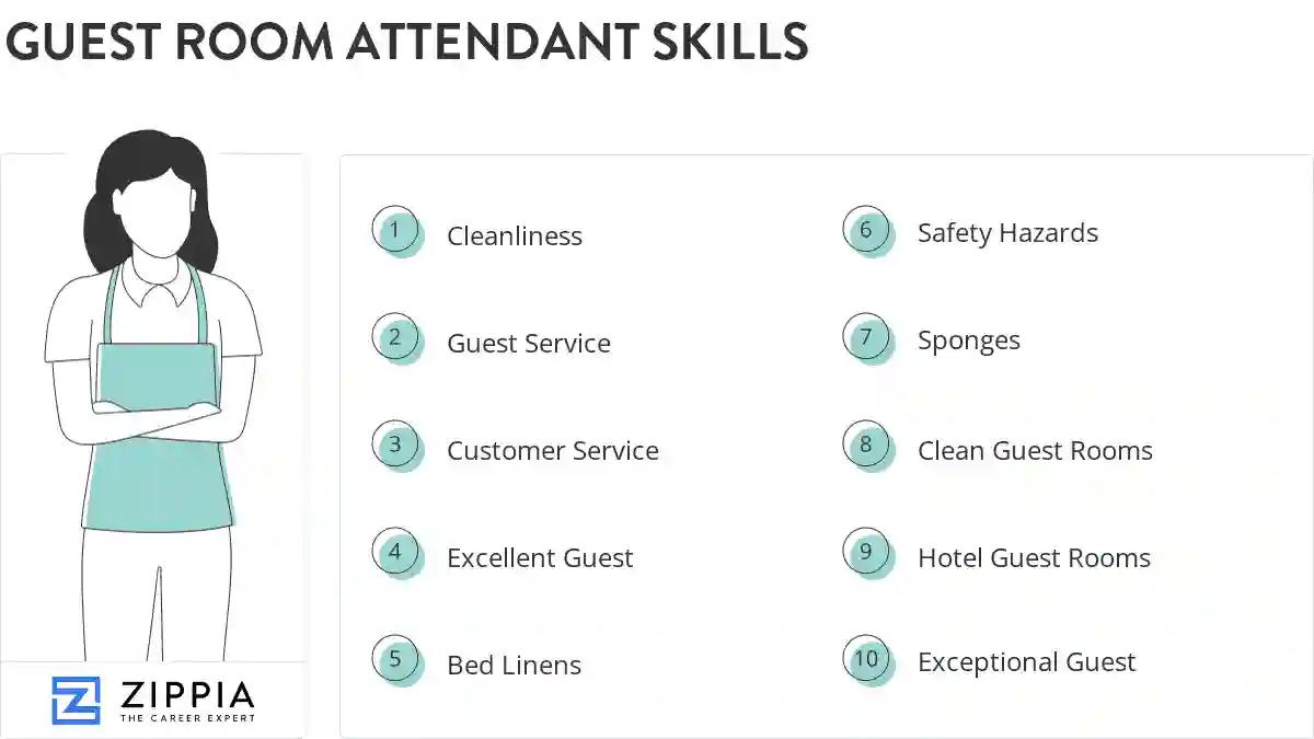 Guest room attendant skills