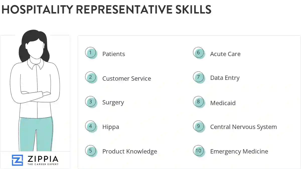 Hospitality representative skills