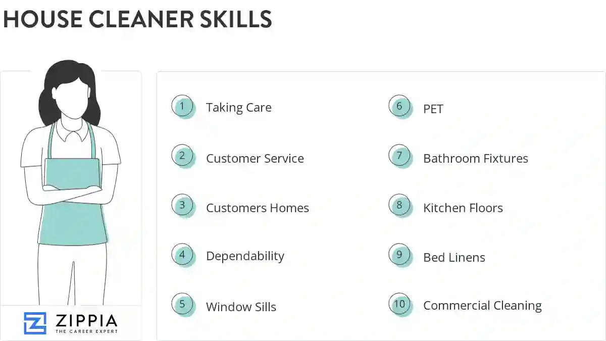 House cleaner skills