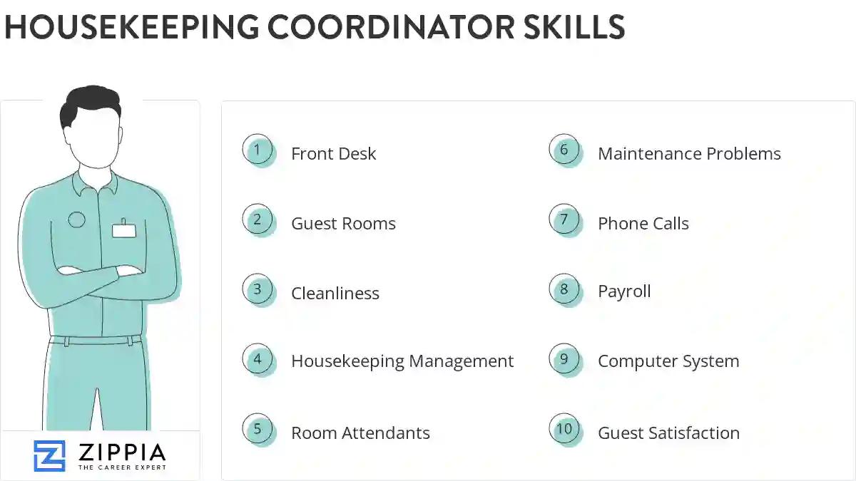 Housekeeping coordinator skills