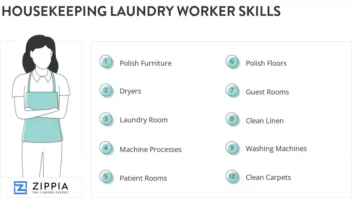 Housekeeping laundry worker skills