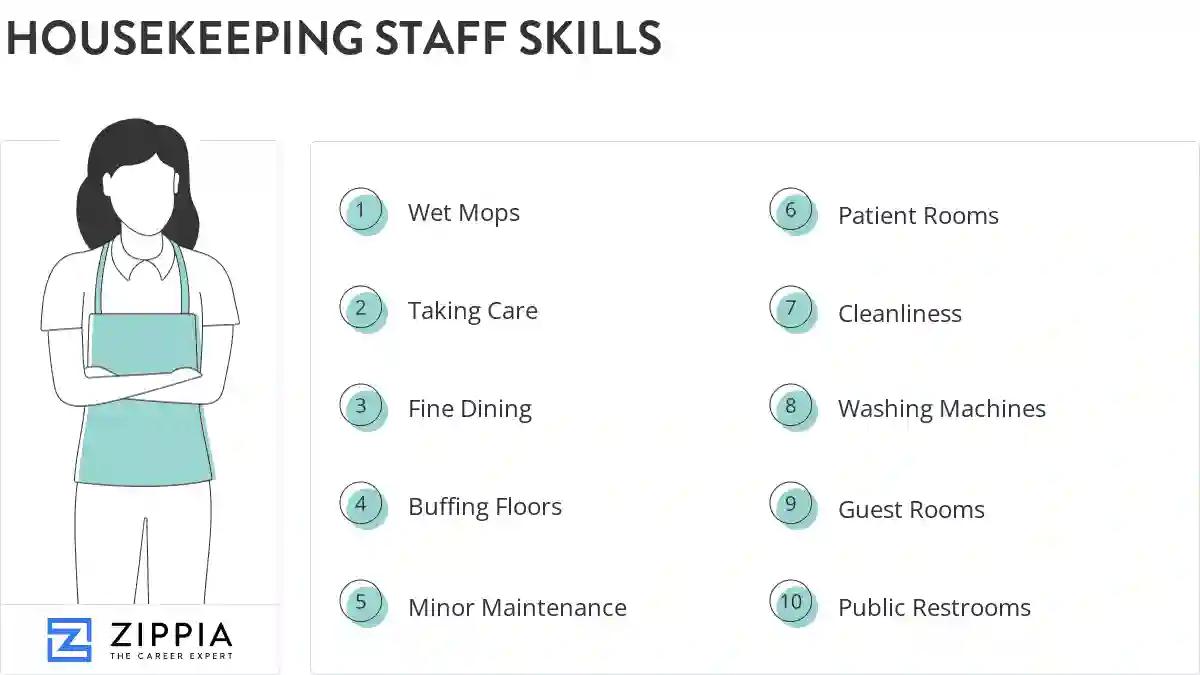 Housekeeping staff skills