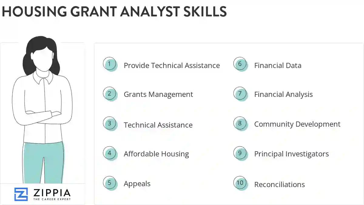 Housing grant analyst skills