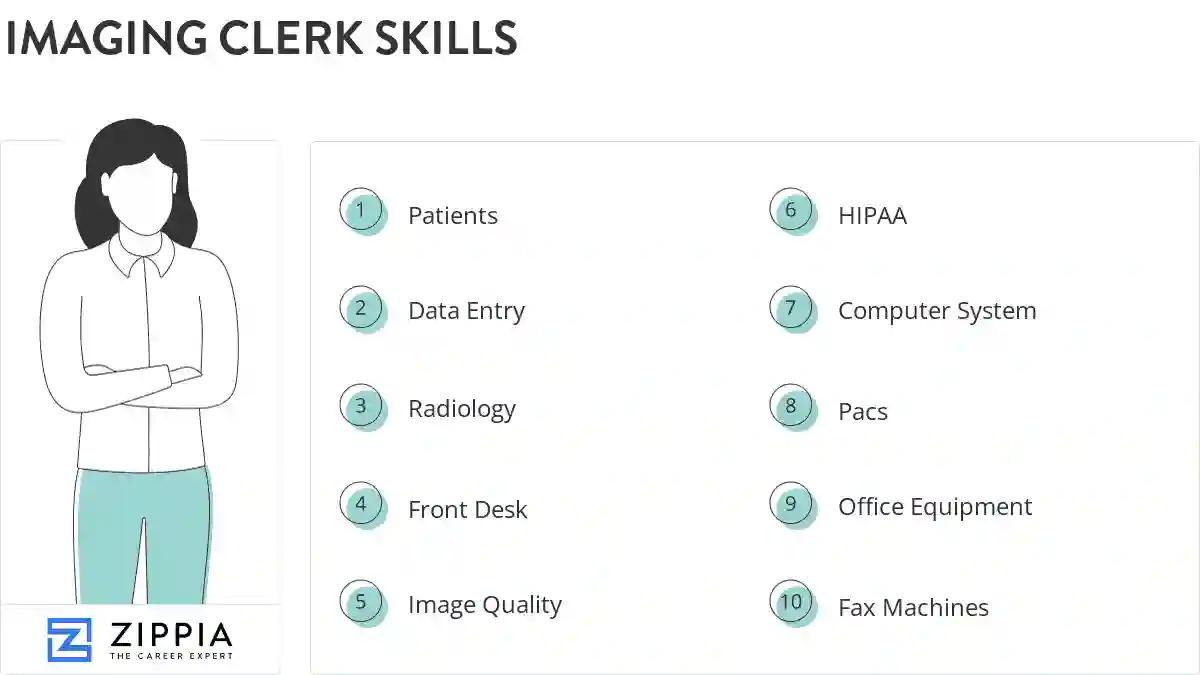 Imaging clerk skills
