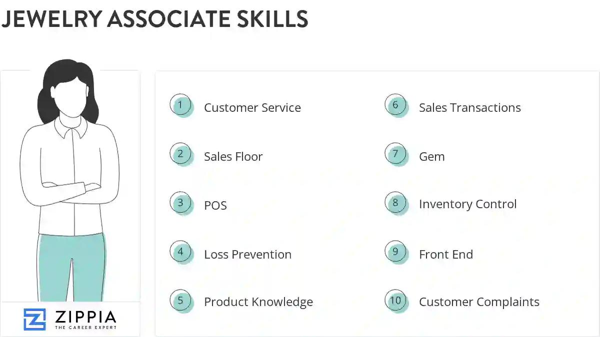 Jewelry associate skills