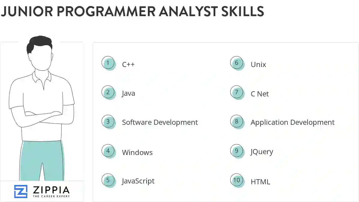 Junior programmer analyst skills