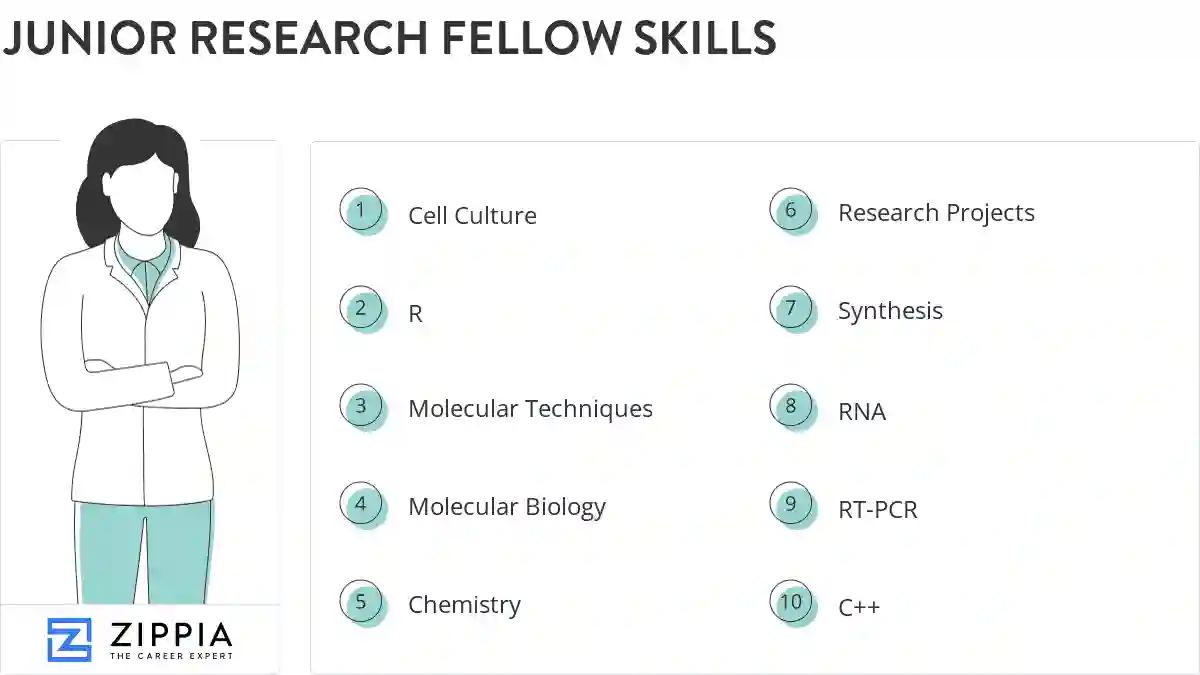 Junior research fellow skills