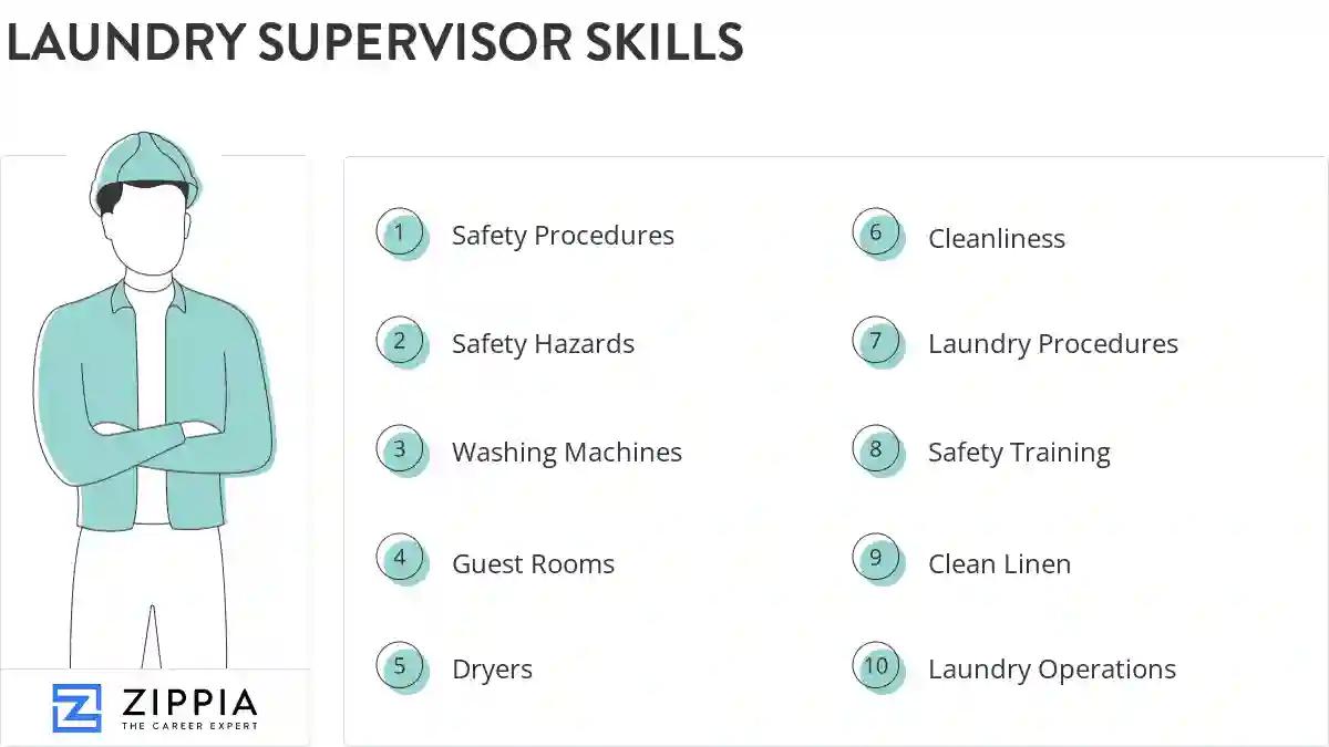 Laundry supervisor skills
