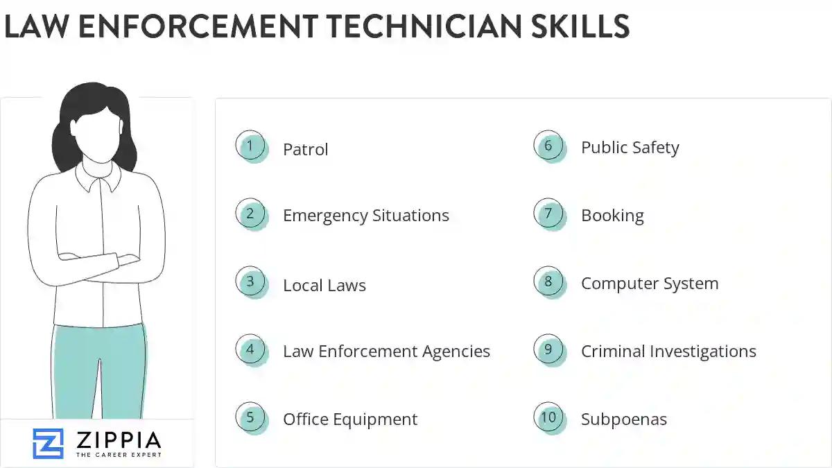 Law enforcement technician skills