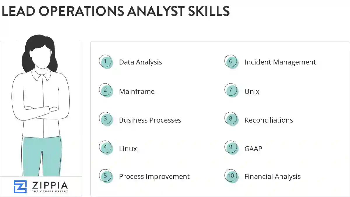 Lead operations analyst skills