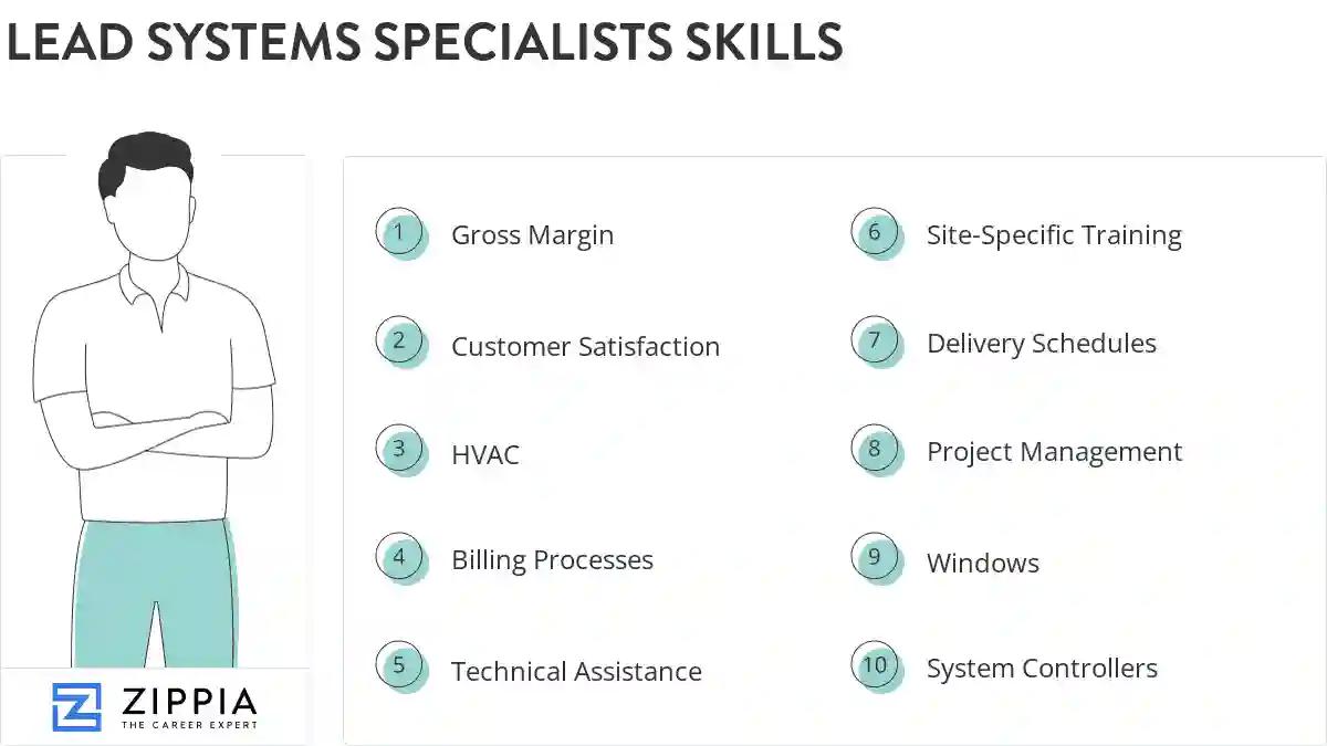 Lead systems specialists skills