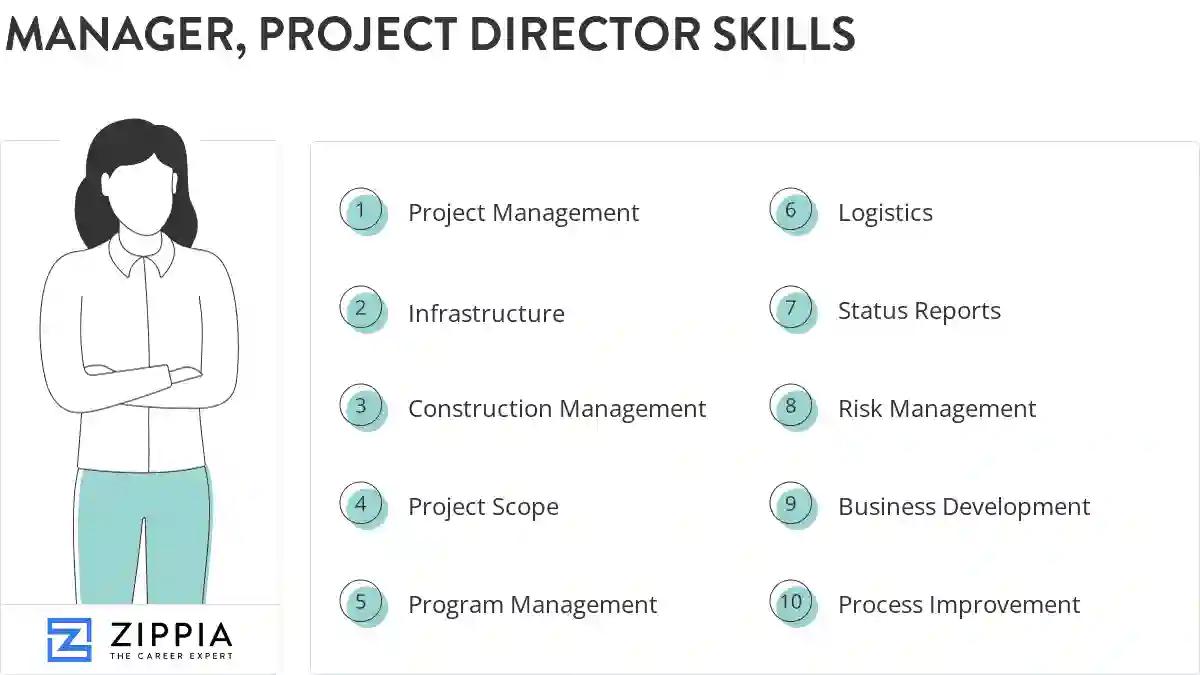 Manager, project director skills