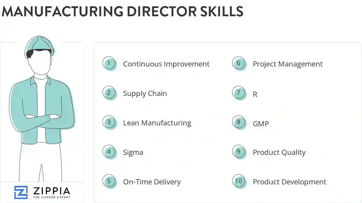 Manufacturing director skills