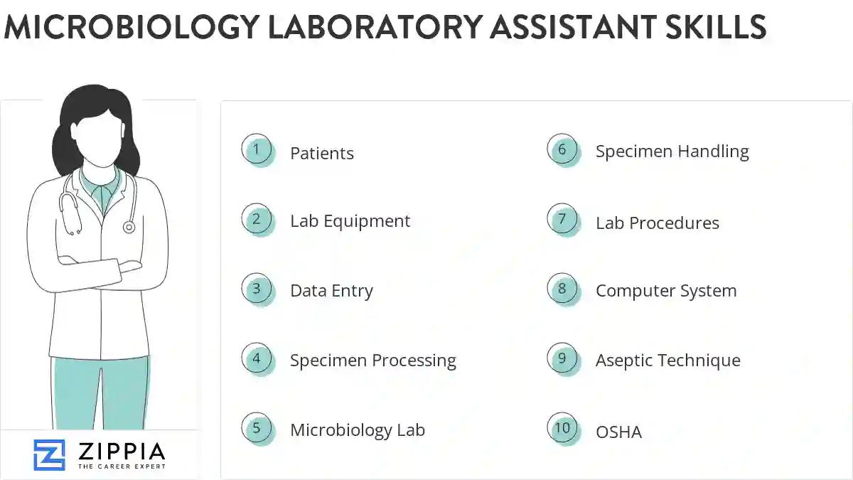 Microbiology laboratory assistant skills