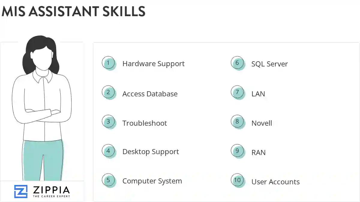 Mis assistant skills