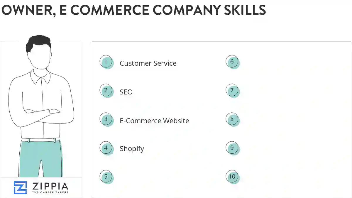 Owner, e commerce company skills