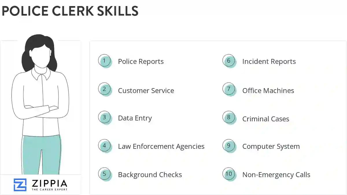 Police clerk skills