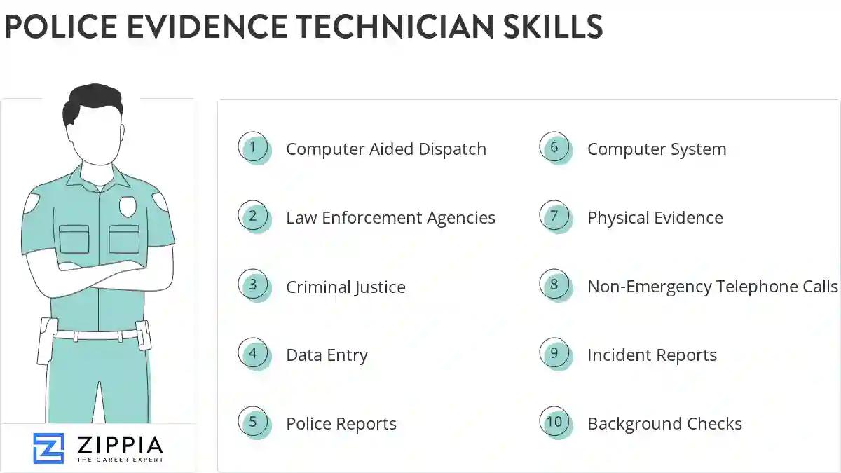 Police evidence technician skills